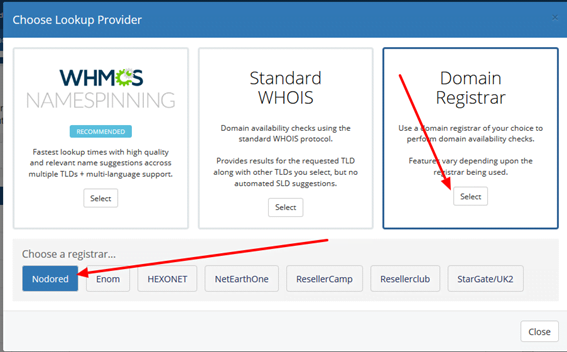 Reseller de Dominios