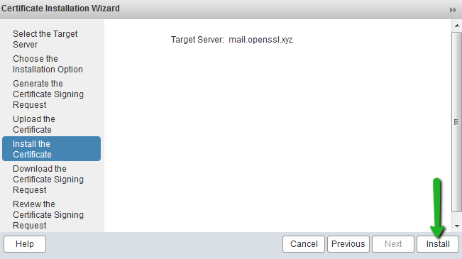 Instalar SSL en Zimbra