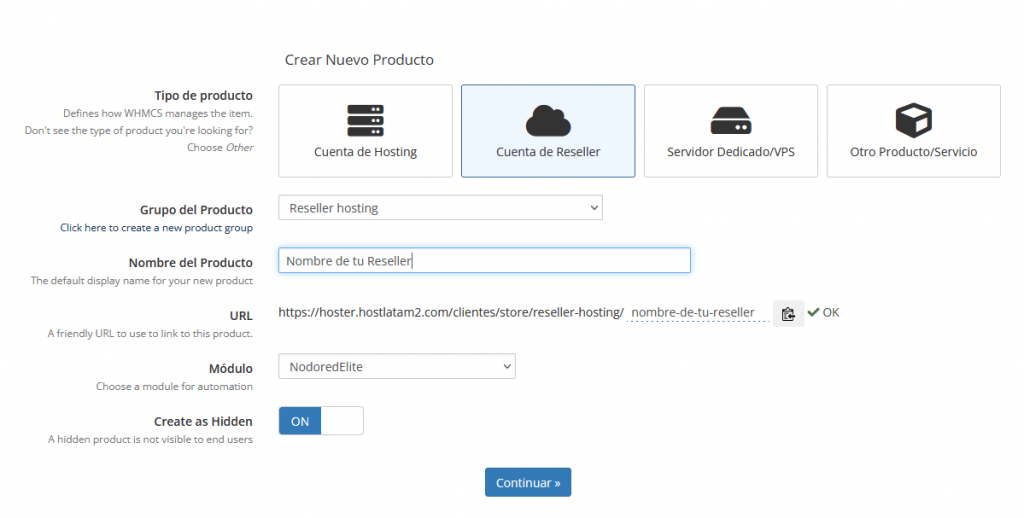 producto reseller hosting