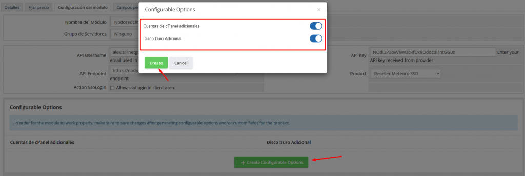 crear cpanel adicionales