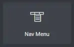 nav menu elementor pro