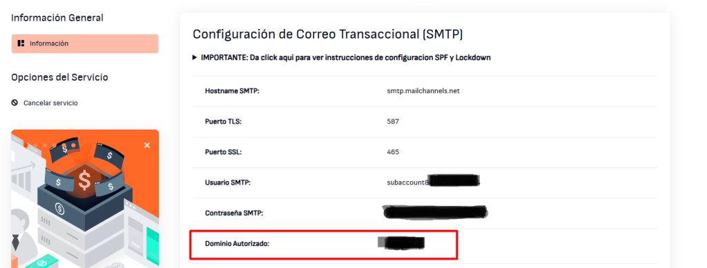 Configurar SMTP Relay en WordPress