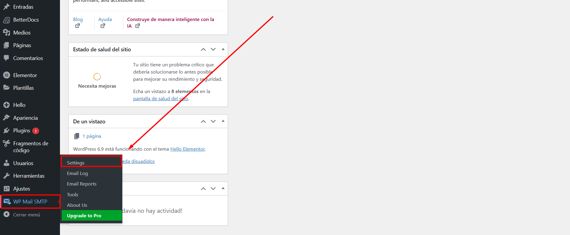Configurar WP Mail SMTP en WordPress