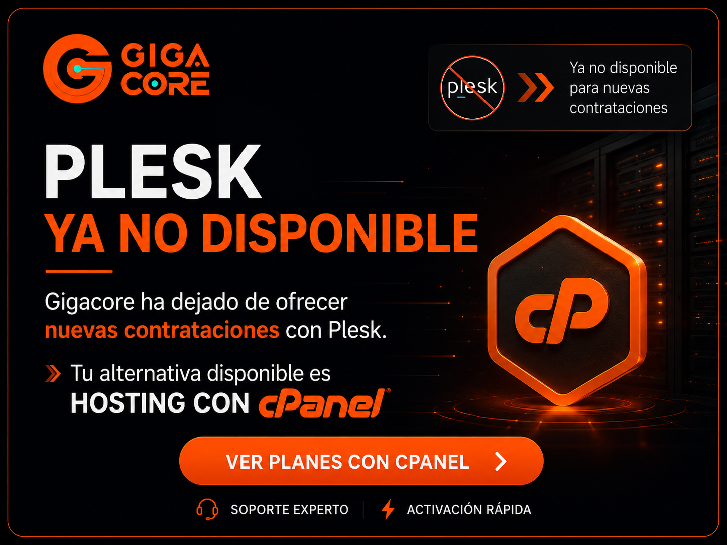 No Plesk