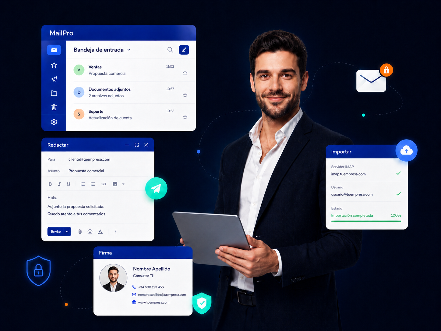 Suite de Correo Empresarial MailPro