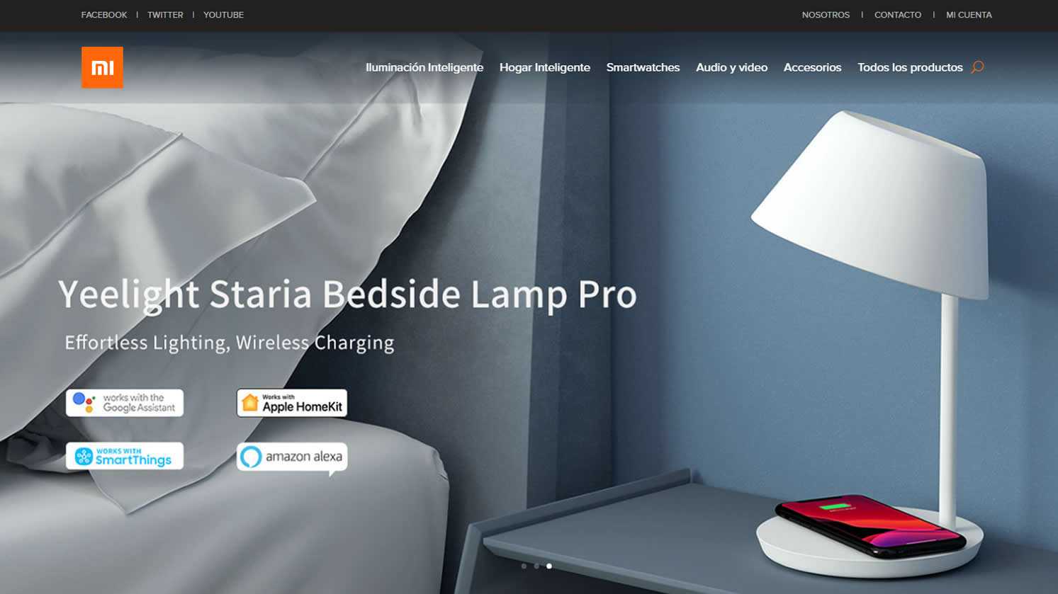 Captura del proyecto Mi Home en el portafolio de Gigacore
